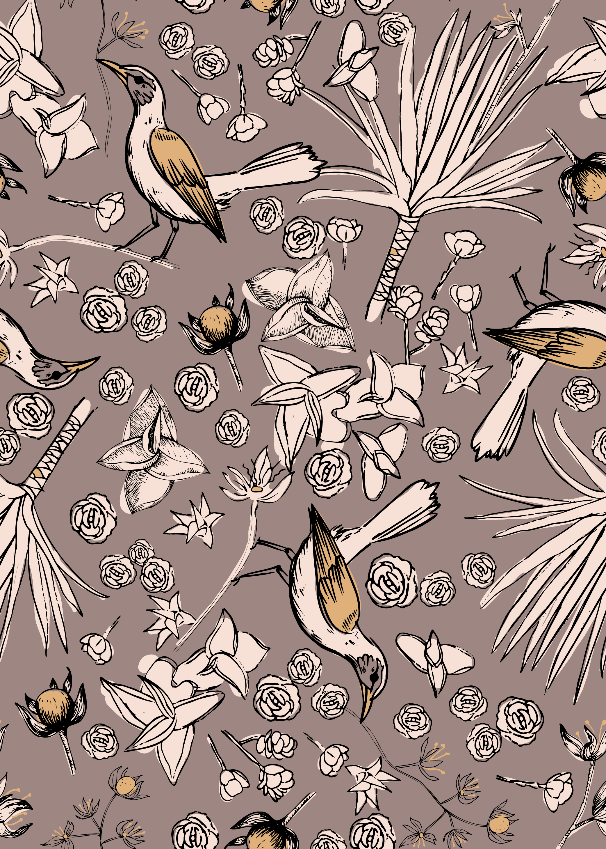 Main Bird Print