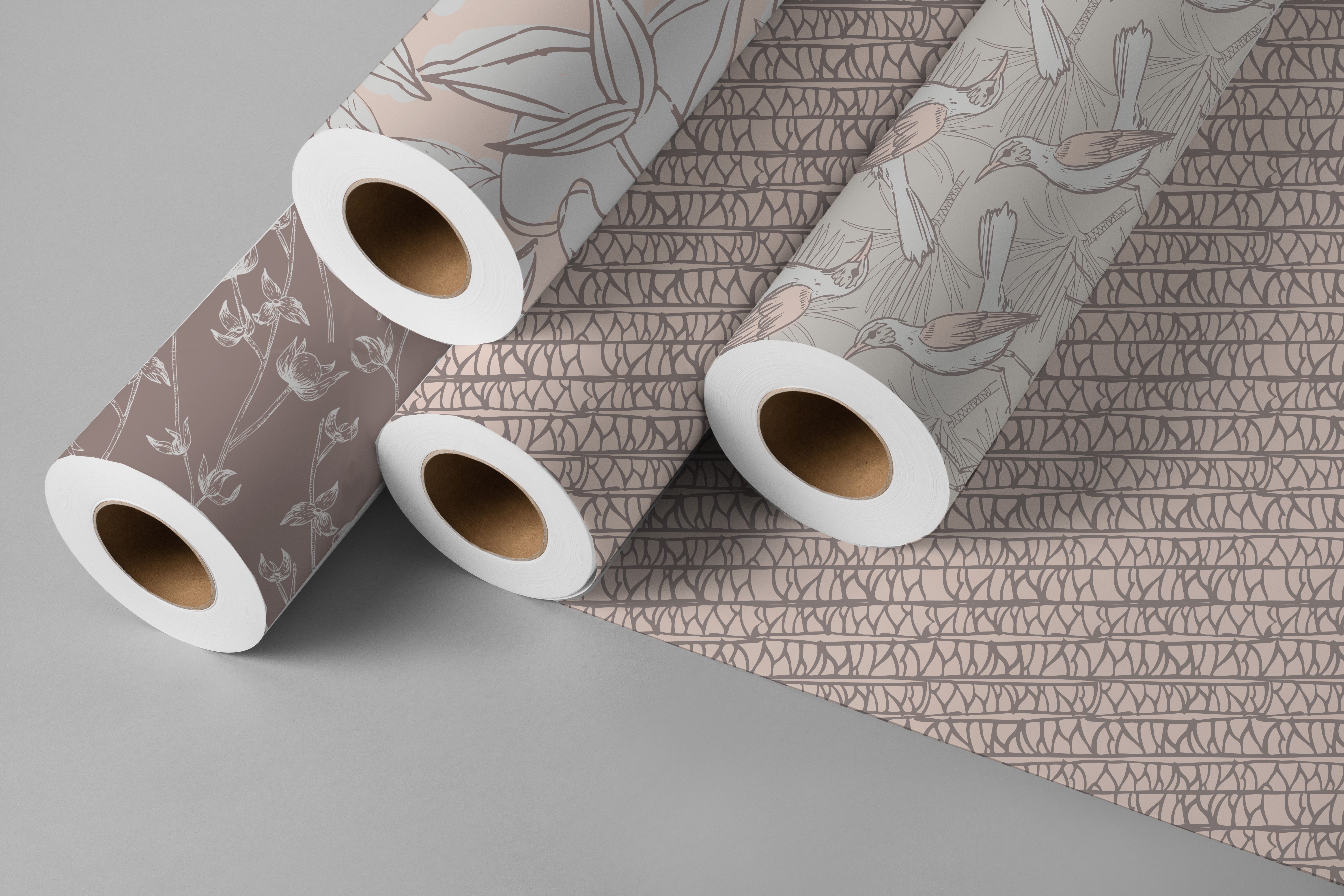 Desert Bloom wrapping paper