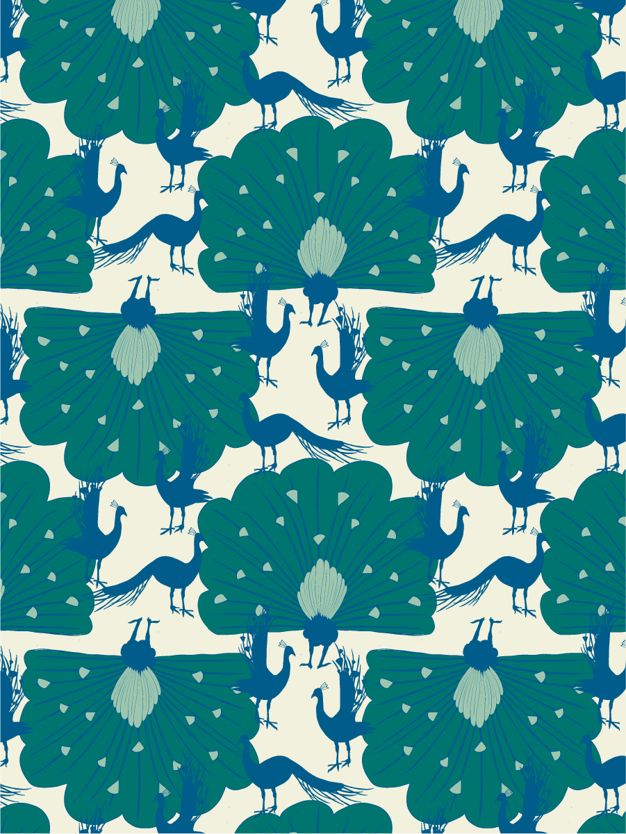 Floral Peacock 5